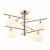 MXM3661-6 BRO+W ITALUX Fiorenzo stropné svietidlo 6X25W G9 IP20