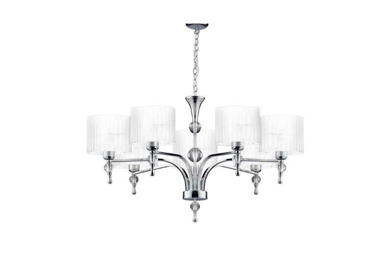 AZzardo AZ1106 DECOline IMPRESS 7 WHITE stropní závěsné svítidlo 7xE27 50W IP20 bílá