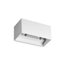 Ideal lux 328652 OUTDOOR ATOM vonkajšie nástenné svietidlo LED 25W 2100/1450lm 3000K IP54 biela