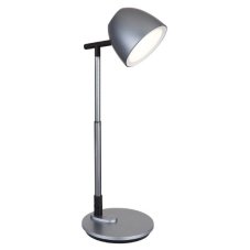 GLOBO 58444 CASALA stolové svietidlo LED V500mm 7,5W/500lm 3000-6500-4000K tmavošedá, biela, adaptér