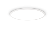 Ideal Lux 306674 FLY SLIM stropné svietidlo LED D600mm 53W 8000/6390lm 4000K biela