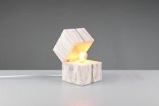 TRIO 514110101 TREASURE stolná lampička V160mm 1xE14 biela