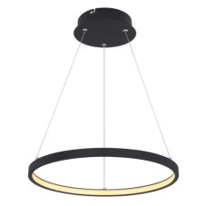 GLOBO 67192-19B RALPH závesné svietidlo LED D385mm 19W/800lm 3000K čierna matná, opál
