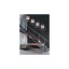TRIO 511400132 BURTON stolní lampička 1xE14 V285mm  černá matná, kouřová
