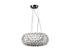 AZZARDO AZ0057 DECOline ACRYLIO 40 PENDANT stropné závesné svietidlo 1xRS7 100W IP20 číre sklo
