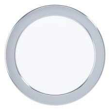 Eglo 99205 FUEVA 5 Zápustné svietidlo LED D166mm 10,5W/1200lm 3000K, chróm IP44