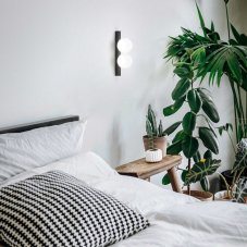 Ideal Lux 313252 PING PONG nástenné svietidlo LED 6W 500/370lm 3000K čierna