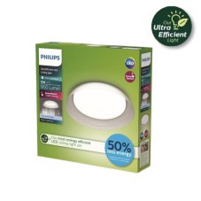 Philips UltraEfficient 8720169300996 Fleta stropné svietidlo D350mm LED 10W/1950lm 4000K priehľadná, SceneSwitch