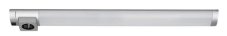RABALUX 78056 Soft2 svietidlo pod kuchynskú linku s vypínačom a zásuvkou LED 8W/450lm 4000K strieborná, biela, š680mm