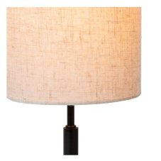 LUCIDE 45509/81/38 MAYA stolná lampa V505mm 1xE27 čierna, krémová