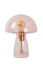 LUCIDE 10514/01/66 FUNGO stolná lampička V280mm 1xE27 ružová