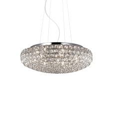 Závesné svietidlo Ideal lux 087979 KING SP7 CROMO 7xG9 40W