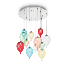 Závesné svietidlo Ideal lux 100951 CLOWN SP12 COLOR 12xG9 28W