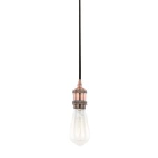 DS-M-034 RED COPPER ITALUX class moderní závěsné svítidlo - objímka 1X60W E27 IP20