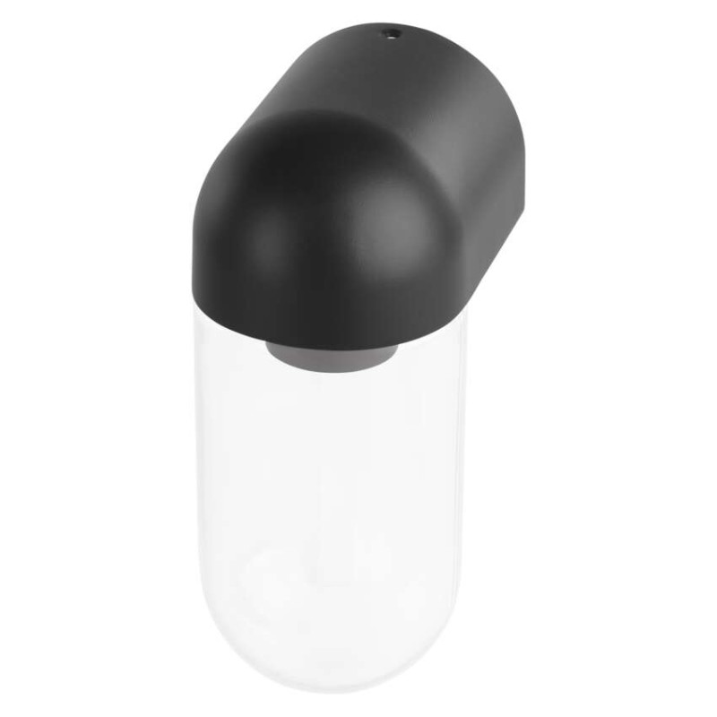 EMOS ZGG010P CASSIA nástenné exteriérové svietidlo E27 126 × 95 × 222  IP44 antracit