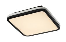 RABALUX 71399 Serkan stropné svietidlo LED 43W/2600lm 3000-6500K čierna, biela, stmievateľné, diaľkový ovládač