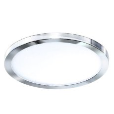 AZzardo AZ2838 DECOline SLIM 15 ROUND 3000K IP44 CHROME zápustné LED svítidlo 12W / 1000lm IP44 chrom