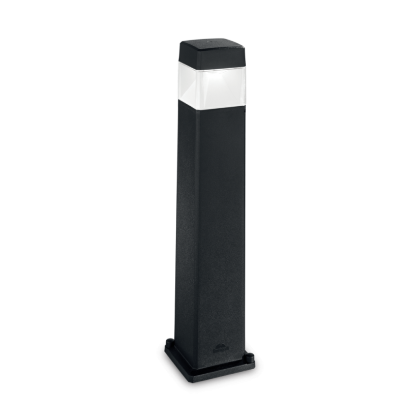 Exteriérové ​​stojanové svítidlo Ideal lux 187891 ELISA PT1 BIG NERO 1xGX53 23W 4000K černá 80cm IP55