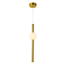 ITALUX PND-16357-C-1 Halling závesné svietidlo LED D120mm 9,95W/777lm 3000K medená, biela
