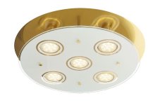 RABALUX 2256 Naomi,stropné svietidlo. LED GU10 5x5W bronz