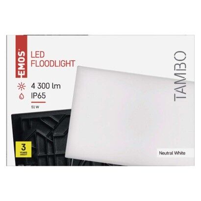 EMOS ZS2541 exteriérový reflektor LED TAMBO 51W 4300lm 4000K IP65