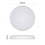 Emos ZM5162 LED LIVI stropní/nástěnné přisazené klasické svítidlo kruh průměr 400 × 85 mm 30W 1800lm 2700–6500K bílá