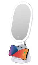 Immax 08970L FACE zrkadlo 3v1 LED 4W 70lm 4000-5000K, biela, dotykové ovládanie, nočné podsvietenie