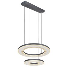 GLOBO 67191-50 BLASIUS závesné svietidlo D500mm LED 50W/1800lm 2700-6000K čierna, diaľkový ovládač