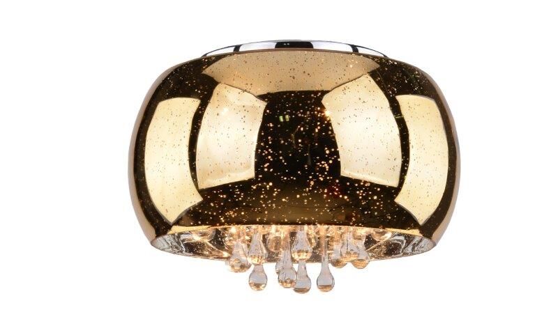 AZzardo AZ1647 DECOline ASTRAL PENDANT / TOP stropní / závěsné svítidlo 5xG9 40W IP20 zlatá
