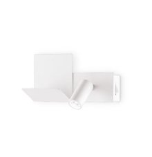 Ideal Lux 306810 KOMODO-2 nástěnné svítidlo s vypínačem LED 4,5W 250/210lm 3000K bílá