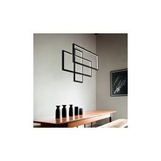 Ideal Lux 269382 FRAME závěsné svítidlo LED 93W/9600lm 3000K černá