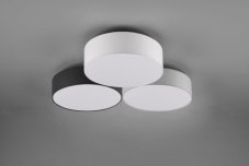 TRIO 621910317 LUGANO stropné svietidlo LED D645mm 38W/4200lm 3000K biela, šedá, čierna, switchdimmer