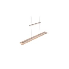 TRIO Reality R32004107 MILOS závesné svietidlo SMD LED 5W/550lm 3000K nikel matný, priehľadná