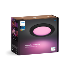 Philips Hue White and color ambiance 8720169264274 Slim downlight L zápustné svietidlo D170mm LED 12W/1500lm 2200-6500K+RGB IP44 čierna