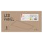 Emos ZR2212 LED PROXO stropní vestavěný panel obdélník 595 × 295 × 10,4 mm 19W 1800lm 4000K bíla