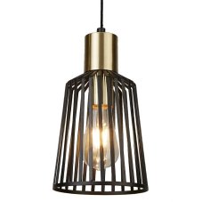 Searchlight 9412BK BIRD CAGE závěsné svítidlo E27 1x10W