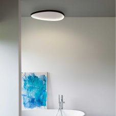Ideal Lux 328089 GEMINI ON-OFF stropné svietidlo LED D810mm 41W 5400/2350lm 3000K čierna