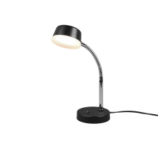 TRIO R52501102 KIKO stolové svítidlo LED D120mm 4,5W/300lm 3000K, černá