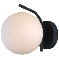 Italux WL-3300-1-BK nástenné svietidlo Carimi 1x5W G9 grafitová, biela