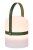 LUCIDE 06802/01/33 LITTLE JOE exteriérové stolní svítidlo LED 0,3W 30lm 2800-3000K IP44 bílá, zelená, stmívatelné