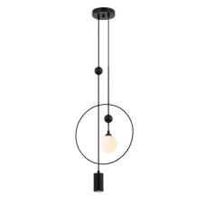 ITALUX PND-428892-BK Trosti závěsné svítidlo 1xG9, GU10 černá