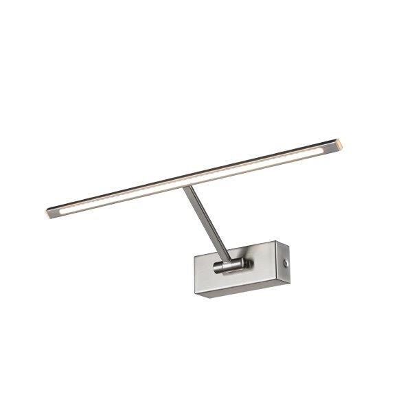 AZzardo AZ2646 DECOline Monalisa 46 SATIN NICKEL nástěnné LED svítidlo 8W / 275lm IP20 nerez