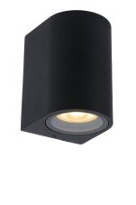 LUCIDE 69801/01/30 ZARO exteriérové nástenné svietidlo GU10 1x35W IP44 čierna