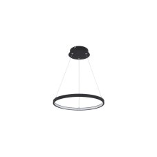 GLOBO 67192-19B RALPH závesné svietidlo LED D385mm 19W/800lm 3000K čierna matná, opál