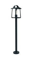 LUTEC 7273605012 KELSEY exteriérový záhradný stĺpik E27 40W IP44 matná čierna