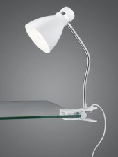 TRIO Reality R20731231 HARVEY štipcové svietidlo V360mm 1xE27 biela matná