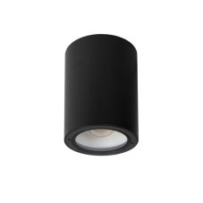 LUCIDE 27107/01/30 VOLANTIS vonkajšie stropné svietidlo 1xE27 D108mm IP54 čierna, mosadz
