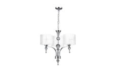 AZzardo AZ1006 DECOline IMPRESS 3 WHITE stropní závěsné svítidlo 3xE27 50W IP20 bílá
