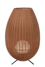 LUCIDE 03843/80/72 COLIN IP44 vonkajšie dekoratívne svietidlo LED V790mm 3W/180lm 3000K IP44 béžová, nabíjateľná batéria, 3 StepDim