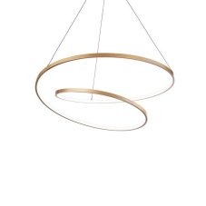 Ideal Lux 269443 OZ závesné svietidlo LED D600mm 47W/5000lm 3000K mosadz